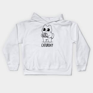 Caturday Kids Hoodie